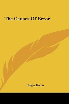 portada the causes of error the causes of error (in English)