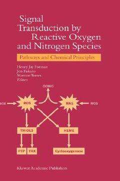 portada signal transduction by reactive oxygen and nitrogen species: pathways and chemical principles (en Inglés)