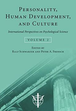 portada Personality, Human Development, and Culture: International Perspectives on Psychological Science (Volume 2) (en Inglés)