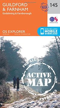 portada Guildford and Farnham 1 : 25 000 (OS Explorer Map)