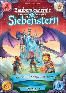 portada Zauberakademie Siebenstern - Bestehst du das Magische Abenteuer? (en Alemán)