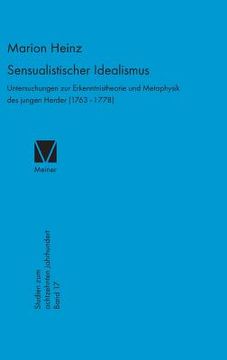 portada Sensualistischer Idealismus (in German)