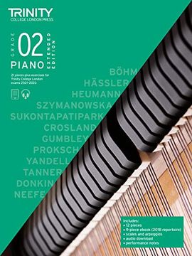 portada Trinity College London Piano Exam Pieces Plus Exercises 2021-2023: Grade 2 - Extended Edition (en Inglés)