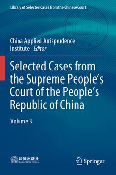 portada Selected Cases from the Supreme People's Court of the People's Republic of China: Volume 3 (in English)