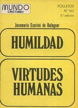 portada Humildad y virtudes Humanas.