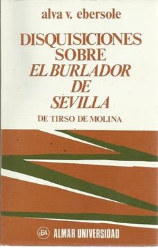 portada Disquisiciones sobre El burlador de Sevilla de Tirso de Molina