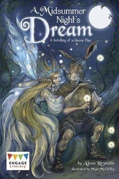 portada A Midsummer Night's Dream: A Retelling of a Classic Tale (Engage Literacy: Engage Literacy Dark Red)
