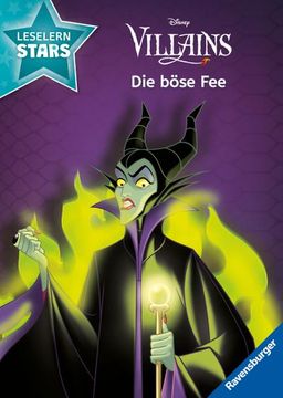 portada Disney Villains: Die Böse fee - Lesen Lernen mit den Leselernstars - Erstlesebuch - Kinder ab 6 Jahren - Lesen Üben 1. Klasse (en Alemán)