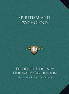 portada spiritism and psychology (en Inglés)