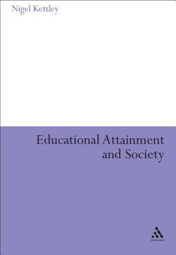 portada Educational Attainment and Society