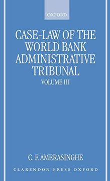portada Case-Law of the World Bank Administrative Tribunal: An Analytical Digest Volume iii 