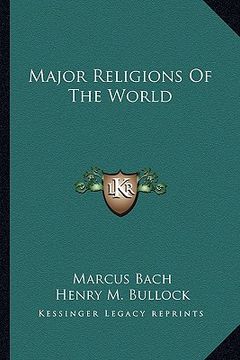 portada major religions of the world (en Inglés)