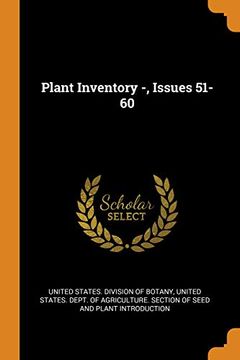 portada Plant Inventory -, Issues 51-60 
