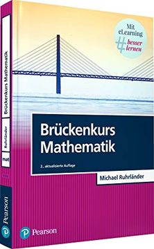 portada Brückenkurs Mathematik. Incl. Elearning-Zugang Mymathlab | Brückenkurs (Pearson Studium - Mathematik) (en Alemán)