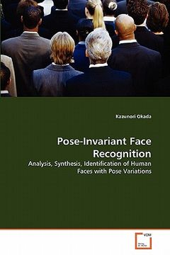 portada pose-invariant face recognition (en Inglés)