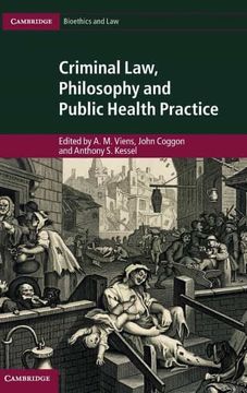 portada Criminal Law, Philosophy and Public Health Practice