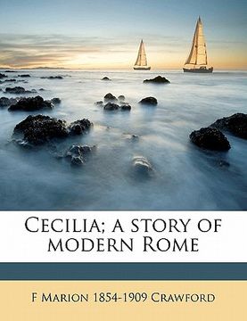 portada cecilia; a story of modern rome (in English)