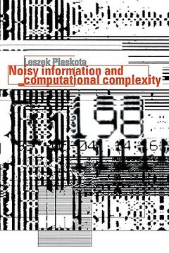 portada Noisy Information and Computational Complexity Hardback (en Inglés)