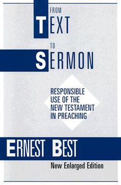 portada from text to sermon