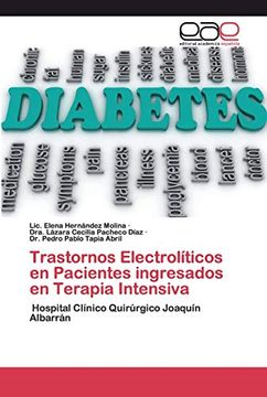 portada Trastornos Electrolíticos en Pacientes Ingresados en Terapia Intensiva: Hospital Clínico Quirúrgico Joaquín Albarrán