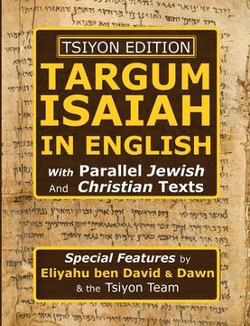 portada Tsiyon Edition Targum Isaiah In English with Parallel Jewish and Christian Texts (en Inglés)