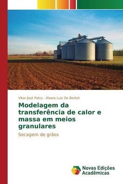 portada Modelagem da transferência de calor e massa em meios granulares (Portuguese Edition)
