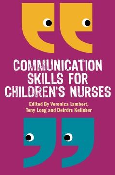 portada Communication Skills for Children's Nurses (en Inglés)