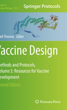 portada Vaccine Design: Methods and Protocols, Volume 3. Resources for Vaccine Development (in English)