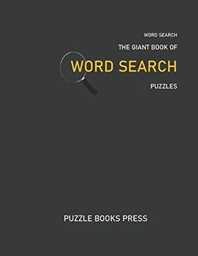 portada Word Search: The Giant Book of Word Search Puzzles (The Giant Word Search Books Series) (en Inglés)