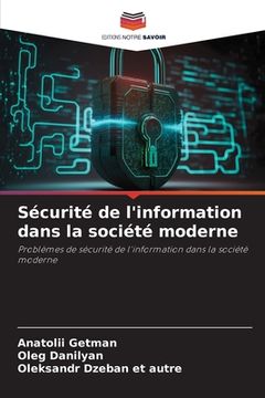 portada Sécurité de l'information dans la société moderne (in French)