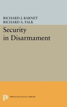 portada Security in Disarmament (Center for International Studies, Princeton University) 