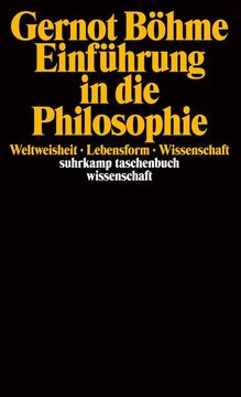 portada Einführung in die Philosophie: Weltweisheit, Lebensform, Wissenschaft (Suhrkamp Taschenbuch Wissenschaft) (en Alemán)