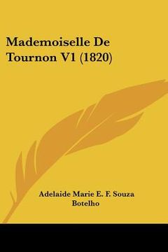 portada Mademoiselle De Tournon V1 (1820) (en Francés)