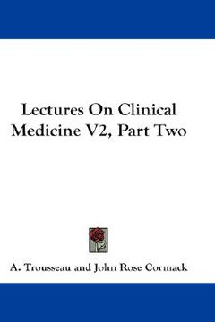 portada lectures on clinical medicine v2, part two