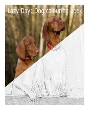 portada Lazy Day: Dog colouring book