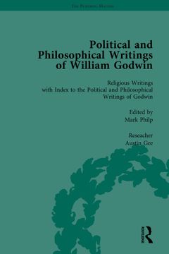 portada The Political and Philosophical Writings of William Godwin Vol 7 (en Inglés)