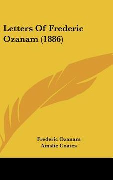 portada letters of frederic ozanam (1886) (en Inglés)