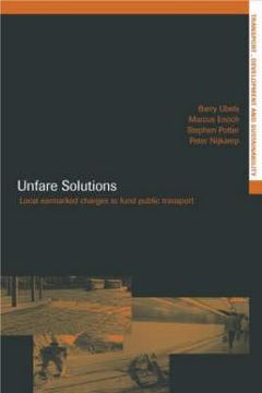 portada unfare solutions: local earmarked charges to fund public transport (en Inglés)