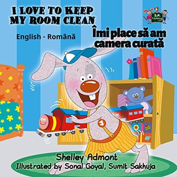 portada I Love to Keep My Room Clean: English Romanian Bilingual Edition (English Romanian Bilingual Collection)