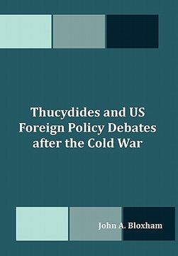 portada thucydides and us foreign policy debates after the cold war (en Inglés)