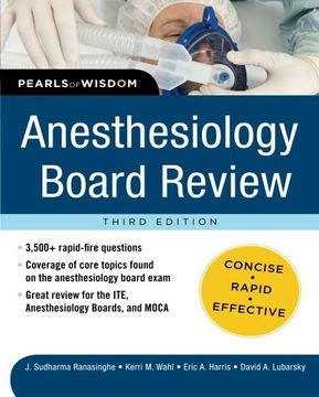 portada Anesthesiology Board Review Pearls of Wisdom 3 (en Inglés)