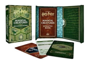 portada Harry Potter Magical Creatures Deck and Interactive Book (in English)