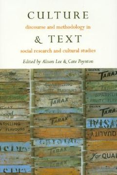 portada culture & text: discourse and methodology in social research and cultural studies (en Inglés)