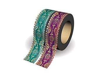 portada Paperblanks Oceania/Viola Pack of 2 Rolls of Washi Tape (in English)
