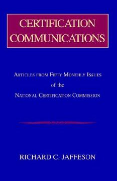 portada certification communications (en Inglés)