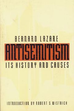 portada antisemitism: its history and causes