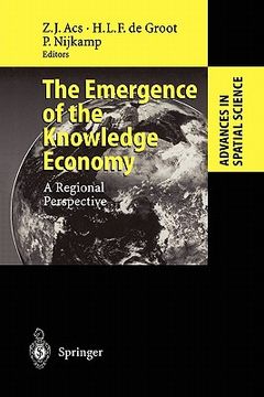 portada the emergence of the knowledge economy: a regional perspective (en Inglés)
