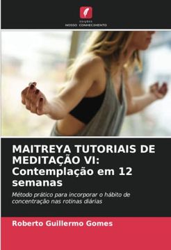 portada Maitreya Tutoriais de Meditação vi: Contemplação em 12 Semanas: Método Prático Para Incorporar o Hábito de Concentração nas Rotinas Diárias