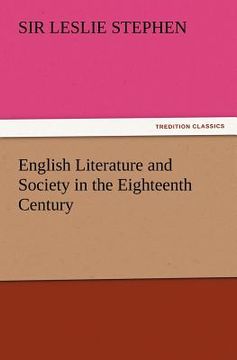 portada english literature and society in the eighteenth century (en Inglés)