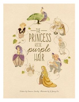 portada "The Princess with the Purple Hair" (in English)
